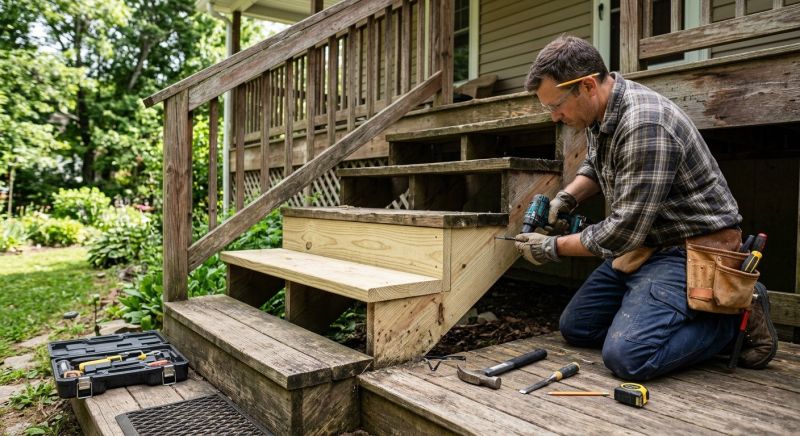 Wood Stairs Service