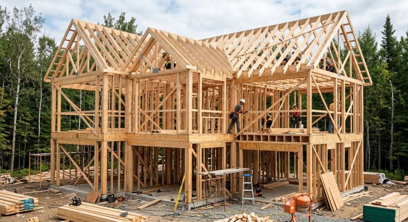 Timber Frame Construction in Wilmington, NC