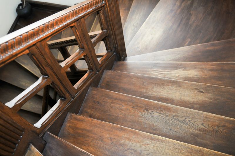 Curved Staircase Installation in Alpharetta, GA