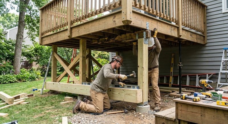 Deck Reinforcement Service in Redmond, WA