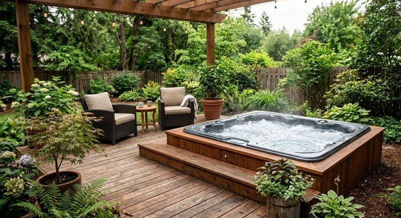 Hot Tub Deck Installation in Seattle, WA