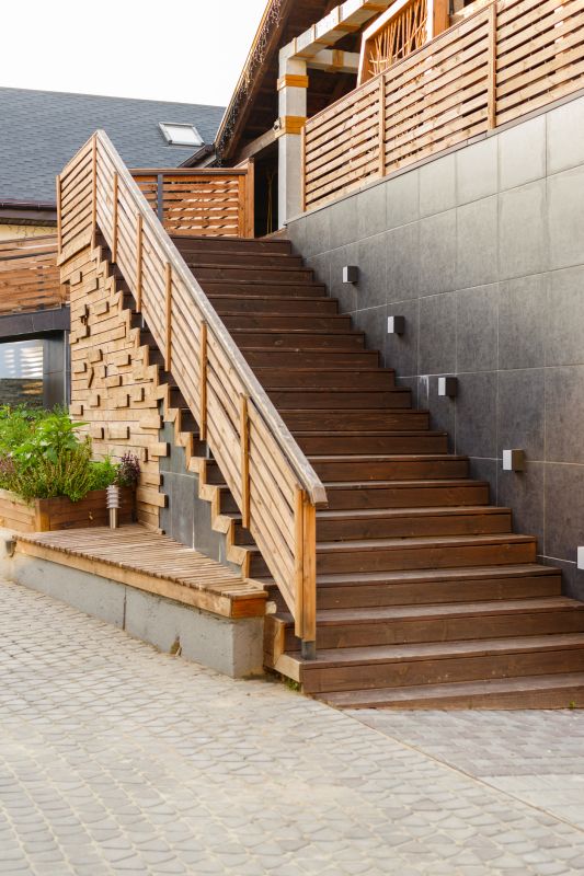 Maple Stairs Installation in Wilmington, NC