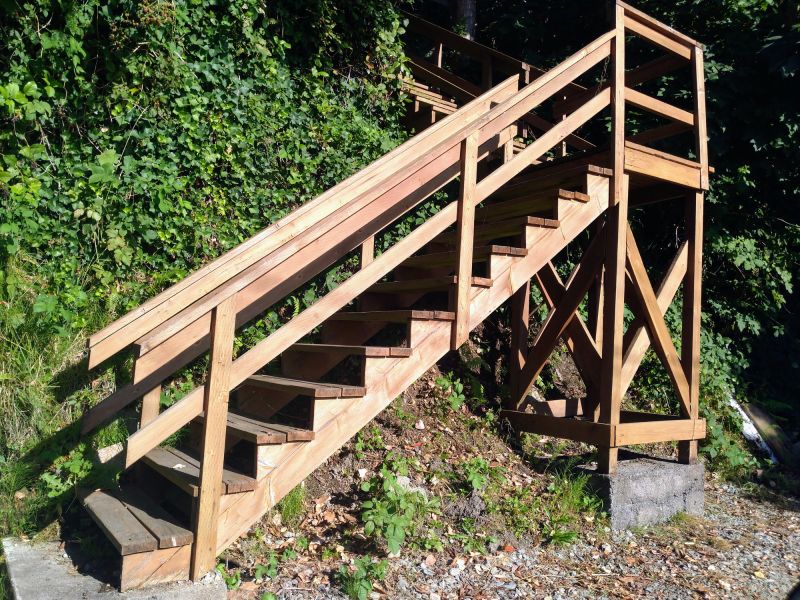 Oak Stairs Installation in Kansas City, KS