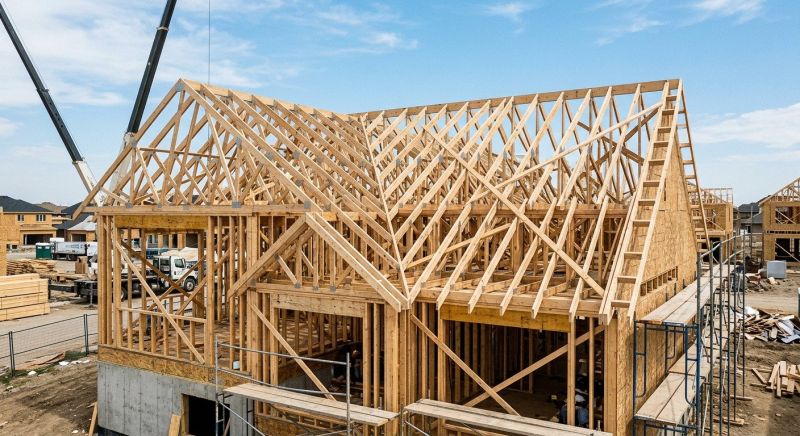 Roof Truss Framing in Wilmington, NC