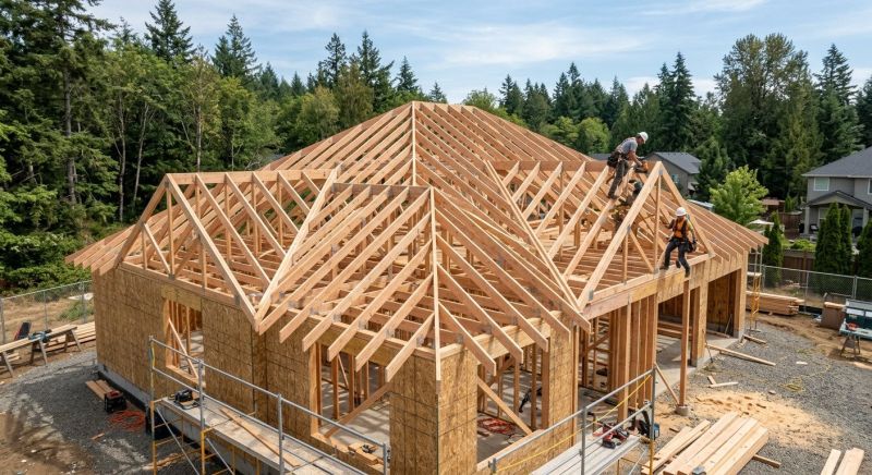Structural Roof Framing in Wilmington, NC