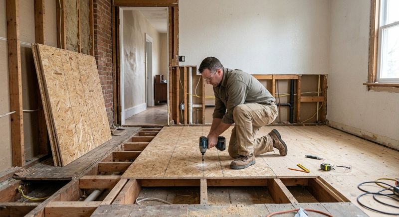 Subfloor Service in Wilmington, NC