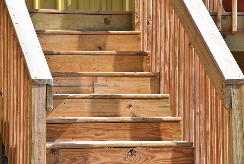 Wood Stairs Installation