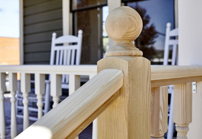 Wooden Banister Installation in Olathe, KS